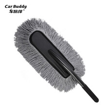 车旅伴 Car Buddy 洗车拖把加宽棉线汽车掸子擦车洗车拖把洗车刷汽车用品自营 灰色 HQ-QX106