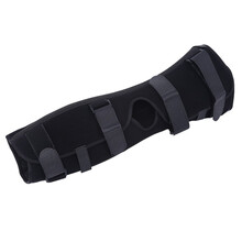 展翔 医用膝关节固定带（增强型）可调松紧 膝盖下肢夹板护具 腿部支具护膝支架 左右通用 单支装 L