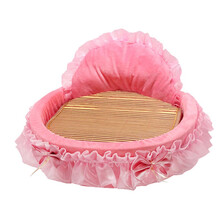 宝贝故事 猫窝夏天 蕾丝猫窝大号网红猫窝布偶四季通用夏季猫床公主床 粉色 大号