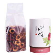 平安津村山楂片丝泡茶泡水扫码溯源精选山东平邑大果片大无核110g/罐