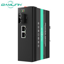 OAMLink 工业以太网交换机 百兆1光2电多模双纤SC接口 非管理型导轨式