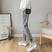 金缔娅孕妇裤子春款2021新款外穿长裤时尚潮妈运动打底裤网红休闲裤春装 深灰色 M