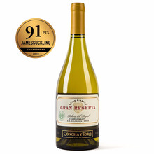 超市	干露（Concha y Toro）典藏霞多丽干白葡萄酒 750ml 单瓶装 智利进口葡萄酒