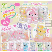 mojmoj捏捏乐 现货Yell日本梦幻小熊扭蛋捏捏乐公仔减压玩具软慢回弹mojmoj 随机1个扭蛋，可拍多件颜色不重复