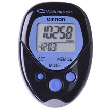 欧姆龙（Omron）Hj-113 口袋计步器 行走式  步数测量 使用方便 运动健身佩戴 卡路里测量