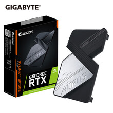 技嘉（GIGABYTE）AORUS NVLINK RTX双显卡SLI交火器 桥接器RGB灯 3090显卡专用桥接器（80mm)