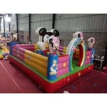 儿童充气城堡室外大型淘气堡充气堡游乐场充气蹦蹦床户外大型游乐 深灰色 20方