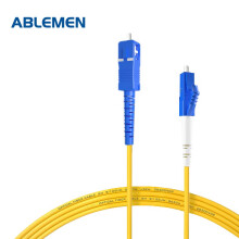 ABLEMEN 光纤跳线LC-SC3米单模单芯 收发器 交换机光钎线跳线室内线延长线尾纤