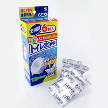 庄臣一次性马桶清洁刷套装小林制药一滴消臭元\凝胶 马桶一次性清洁厕所汽车内除臭空气清新剂 小林洗净丸6片装