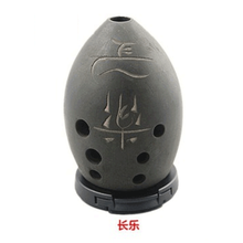 陶埙初学者入门陨演奏埙调陶损乐器埙八孔梨形陨殒 乐在其中无底座 +袋子+指法表