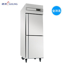 穗凌（SUILING）四门冰箱商用冰柜双温大容量大型冷藏冷冻两用不锈钢厨房冷柜立式六门高身雪柜 Z0.5L2-C 两门全冷冻