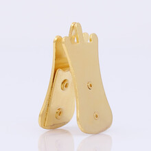 青歌 P6二胡弱音器 仿旧弱音器高胡板胡京二胡消音器静音器弱音夹子 二胡弱音器 金色