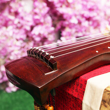 LAOLANR  老梧桐木古琴 初学者伏羲式 仲尼 成人专业练习演奏七弦手工古琴 (杉木琴)棕色伏羲+