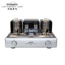 丽磁 LM-608IA 音响 HIFI高保真发烧功放 电子管合并式功率放大器 胆机 845后级管