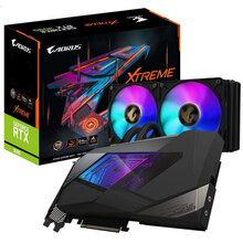 技嘉AORUS RTX3090 GAMING OC/大雕/超级雕/魔鹰/雪鹰/猎鹰游戏独立显卡 3090AORUS X W-24GD 一体式水雕