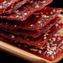 猪肉脯干零食独立小包装批发靖江香辣蜜汁原味芝麻150g500g休闲采购批发 芝麻150g独立包装 默认