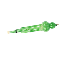 葫芦丝儿童初学者用小学生树脂胡葫丝乐器民族吹奏乐器 仿翡翠初学C调套餐一