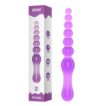 取悦 另类激情玩具欲箭果冻后庭拉珠肛塞器 同志用品两性情趣玩具扩肛器  男用女用欲仙性工具 果冻后庭棒②