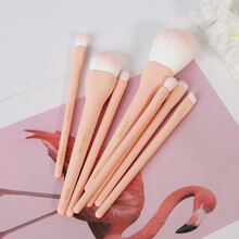 小熊安迪 8支套装眼影刷眉刷粉底刷散粉刷全套初学者便携收纳美妆工具