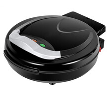 加深加大口径多功能悬浮式电饼铛家用电煎锅双面加热烙饼锅家电 普康黑色外径36cm内径34cm深3.5