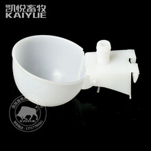 鸽子自动饮水器 鸽笼饮水杯 带三通 养殖鸽子用品用具 配件 9.5出饮水器+左右接水口三通