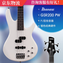 IBANEZ 依班娜电贝司四弦电贝斯4弦初学者贝司入门贝斯bass  GSR200   320 GSR200-PW白色