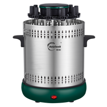 皓彩（haoluck）烤串机电烤炉家用自动旋转电烧烤炉无烟烧烤羊肉串小型烤架红外线烤肉锅烤肉机 10串按键款-豪华套餐