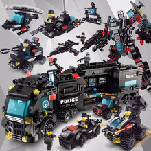 万高（Wangao）积木玩具兼容乐高拼装军事系列儿童玩具8-9-11岁男孩礼物拼插93518盒装