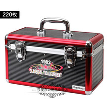 CD光盘碟片盒DVD收纳箱家用 大容量cd箱游戏PS4光碟箱盒子储存箱 光盘容量220枚 送光碟清洁3件套