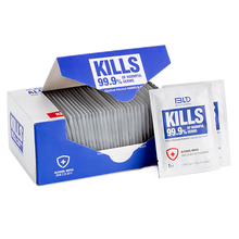 BLD贝览得75%酒精湿巾独立包装 消毒湿巾便携装 50片/盒（独立包装）