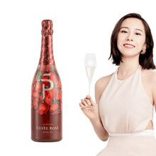 醉鹅娘 南非觅觅花园小花束起泡桃红葡萄酒 750ml*单支