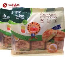 酸奶华夫面包乳酪华味2师肉松饼永辉超市壹麦香橙夹心凤爪 混装2包(拍下备注)