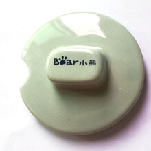 小熊 养生壶配件YSH-/C06R2/C08H2暖饮杯0.3升耐热玻璃杯 C06N1绿陶瓷盖