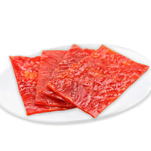 海湾兄弟兄弟海湾猪肉脯100g蜜汁香辣原味靖江猪肉脯熟食肉类零食 一斤【独立包】香辣芝麻 5包