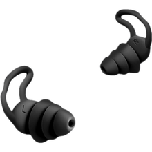 一兔 超强隔音耳塞消音睡眠防噪音防打呼噜 男士女士 降噪睡觉防水硅胶耳套 工业学习游泳神器 灰色一对+收纳盒