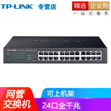 普联（TP-LINK） Web智能网管交换机 端口监控端口汇聚 二层网管 TL-SG2024D 24口千兆/桌面式