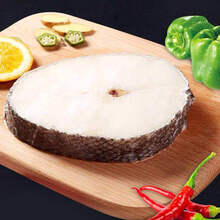 鳕鱼块鳕鱼片深海鱼排新鲜冷冻鳕鱼中断宝宝辅食海鲜水产 姬美食尚 尾段有冰衣(回馈装) 5斤送一斤(劲爆装)