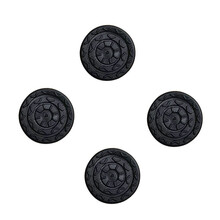 森凡 拐杖头 拐杖脚套脚垫拐头 手杖万向支脚套四脚防滑橡胶脚套三脚拐杖脚套 防滑耐磨牛筋拐头脚垫套 小四脚脚套 整套