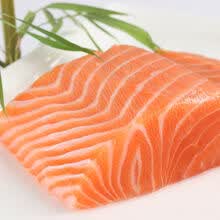 冰鲜三文鱼刺身海鲜刺身中段生鱼片料理 带皮整块500克