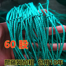 葫芦爬藤架子植物爬藤网丝瓜苦瓜瓜蒌葡萄百香果爬藤网攀爬网藤蔓植物搭架网-HKML 2米宽5米长 60股网孔边长10厘米