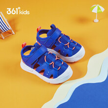 361°361童鞋儿童沙滩鞋2021夏季凉鞋男女童沙滩鞋儿童凉鞋男女同款 N72124603&N82124603 电光蓝 29