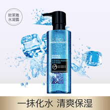 欧莱雅LOREAL男士爽肤水水能水凝露120ml 补水控油健康水 清爽保湿锁水护肤品男保湿水