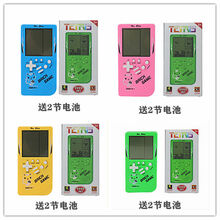 【好店认证】儿童玩具经典怀旧掌上游戏机俄罗斯方块男女孩礼物创意卡通 普通款随机1个(送2节电池)