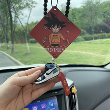 汽车挂件车内吊饰香薰创意男士平安车载装饰个性网红挂件男女神 黑曜石(黑珠链+平安符+香片)