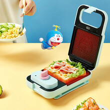 九阳（Joyoung）三明治机定时早餐机轻食机华夫饼机家用多功能吐司压烤机 JK1312-K72 哆啦A梦系列