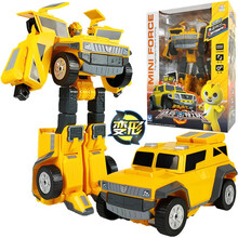 展高（JUMPGO）迷你特工队X特工五炫创世机玩具金刚变形男孩玩具弗特麦克斯儿童特工五合一套装 S1 特工机甲麦克斯8833