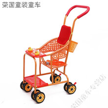 RGTC  夏季儿童推车仿轻便简易万向轮婴儿手推车宝宝仿竹藤车透气藤编小孩推车 八轮升级版+护枕