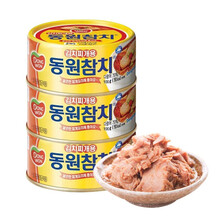东远金枪鱼罐头 吞拿鱼罐头即食海鲜代餐沙拉寿司饭团食材 泡菜味150g*1罐