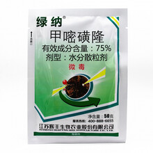 辉丰绿纳甲嘧磺隆 绿终75%甲嘧磺隆铁路公路杀树烂根杀杂草灌木除草剂 50g