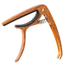 青歌JX-05民谣吉他变调夹 金属创意个性调变音夹电吉它通用变凋夹 JX-05升级款变调夹-深木